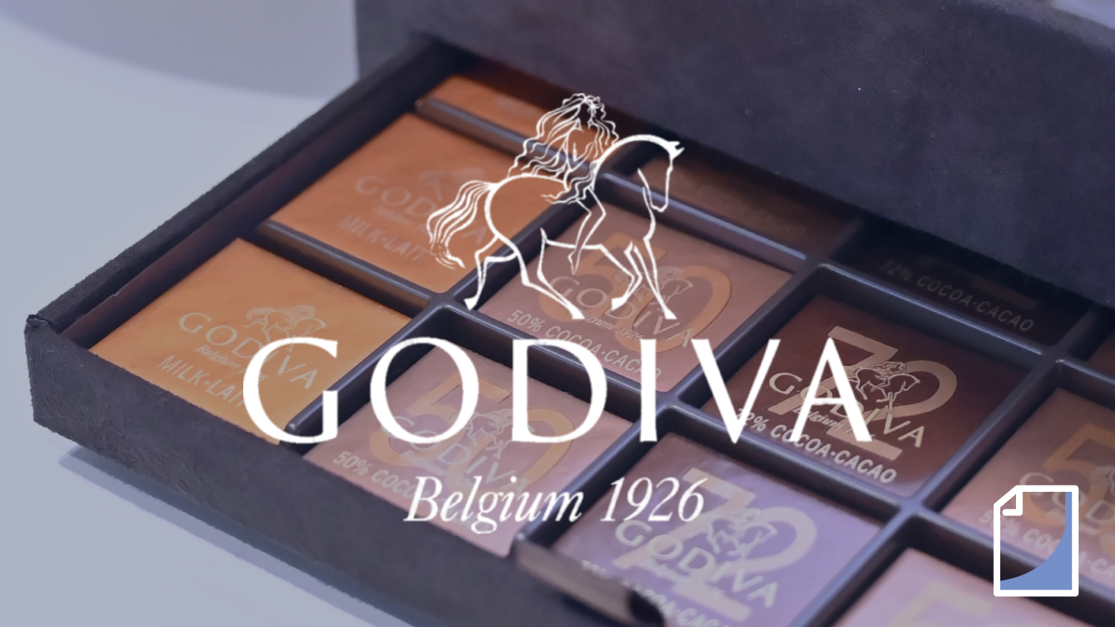 一盒Godiva巧克力